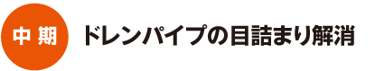 浸透スクリュー工法（メンテナンス：中期）